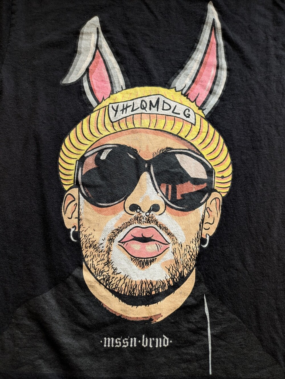 Bad Bunny Graphic Tee Unisex Size Medium - YHLQMDLG Era
